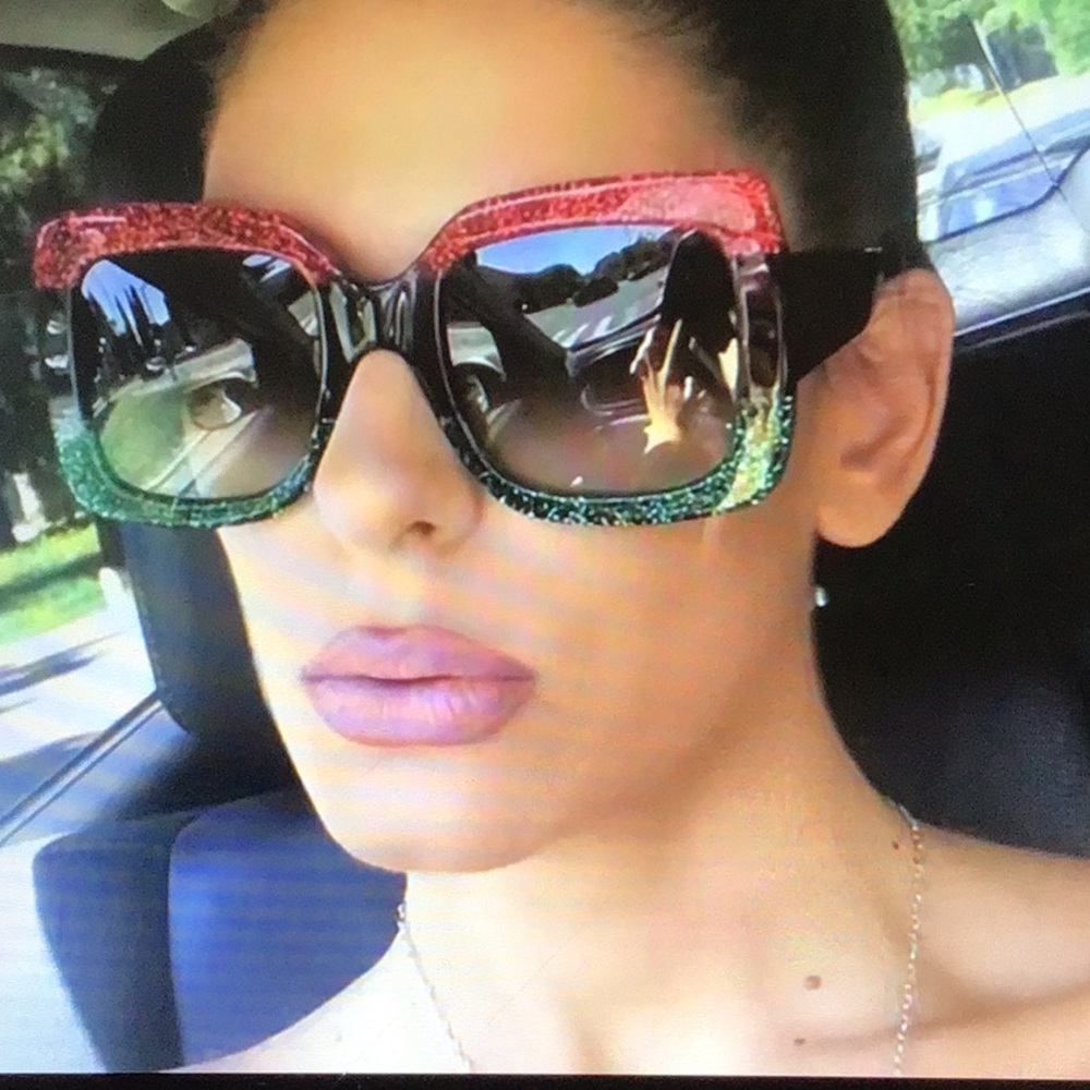 ✅FIRM PRICE✅Y2K Oversized Color Block Sunglasses